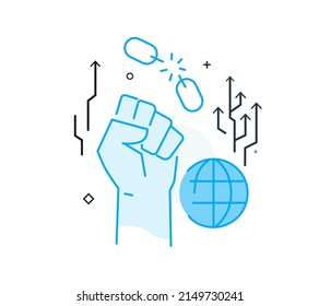 struggle for rights freedom resistance, free media, independence, protest, investigation