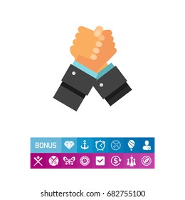 Struggling Hands Icon