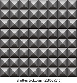 Studded, pointed background, seamless pattern