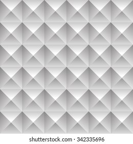 Studded seamless pattern. Pointed shapes. Vector art.