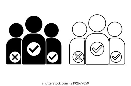 Student Absence Icon Attendance Vector