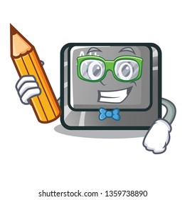 Student alt button isolated with the mascot