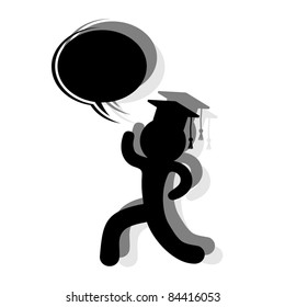 Student asking a question