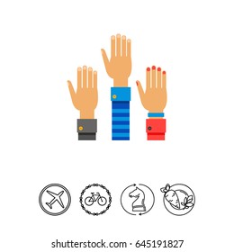 Student Aspiration Concept Icon