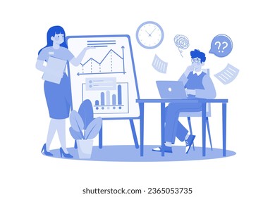 A Student Attends A Tutoring Session