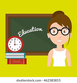 student board books watch vector illustration eps 10