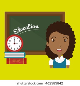 student board books watch vector illustration eps 10