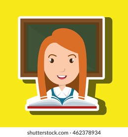 student book board uniform vector illustration eps 10
