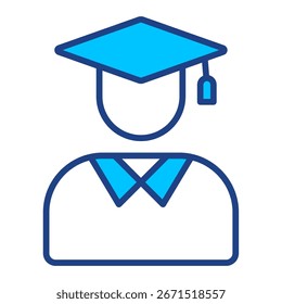 Autobús estudiantil Colección de icono de Vector simple