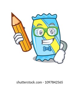 Student candy character cartoon style