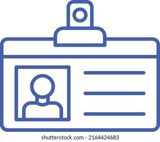 Student Card vector icon. Can be used for printing, mobile and web applications.