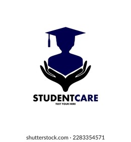 Ilustración del logotipo de cuidado de estudiantes