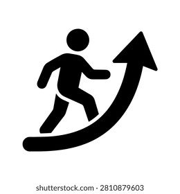 Student career development and educational guidance illustration