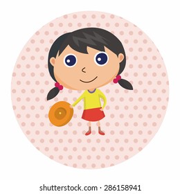 student cartoon theme elements