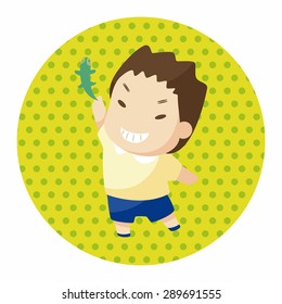 student cartoon theme elements