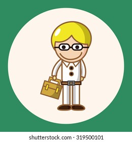 student cartoon theme elements vector,eps