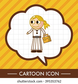 student cartoon theme elements vector,eps