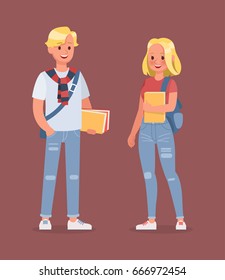 student character vector design