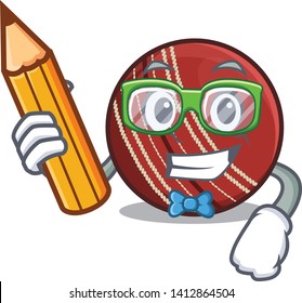 Student Cricket Ball Isolated Cartoon Stock Vector (Royalty Free