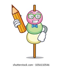 Student dango character cartoon style