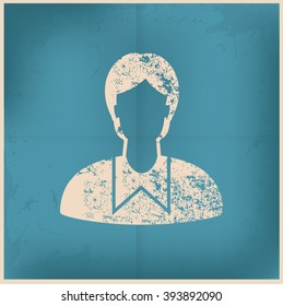 Student design on old paper background, vector