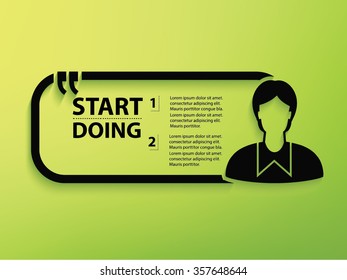 Student Design and text box,vector