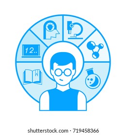 student and education icons