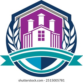student education university logo design