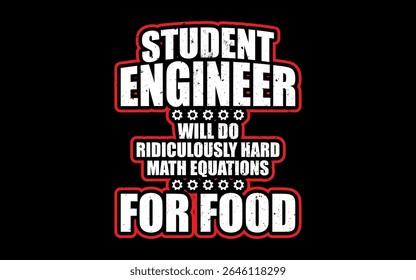 Student Engineer Will Do Ridiculously Hard Math Equations For Food