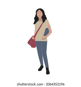 ilustraciones e imágenes planas de estudiantes