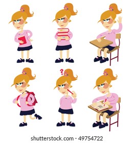 student girl