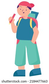 Student Going Back to School