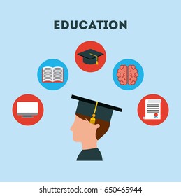 student graduate flat