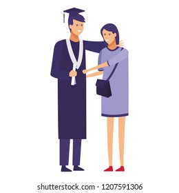 Student graduation cartoon