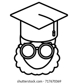 Student graduation cartoon