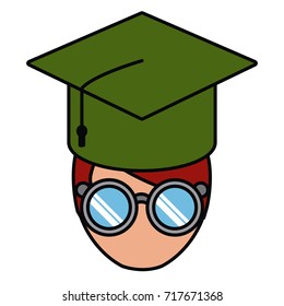 Student graduation cartoon