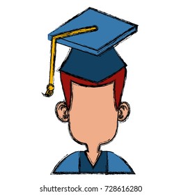 Student graduation cartoon