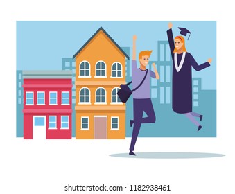 Student graduation cartoons