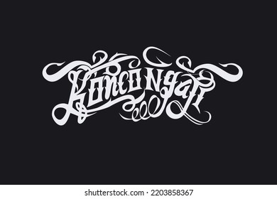 Studierende Graffiti Art Vektordesign