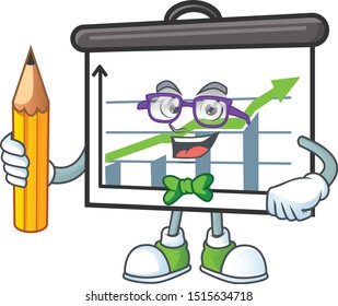Student up graphic board for marketing growth