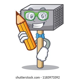 Student hammer cartoon for tenderizer the meat