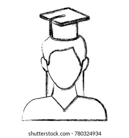 Student with hat avatar