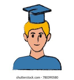 Student with hat avatar