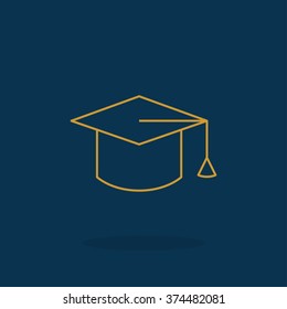Student hat icon