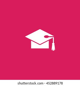student hat icon. student hat sign