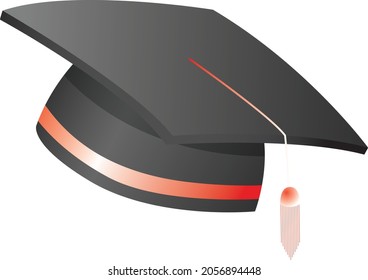 Student hat icon vector design