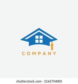 Student Housing Logo Design Template