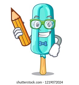 Student ice cream thee character shaped cherry