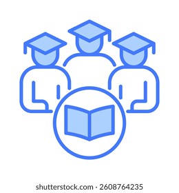 Student Icon Element for Design