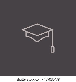 student icon flat.